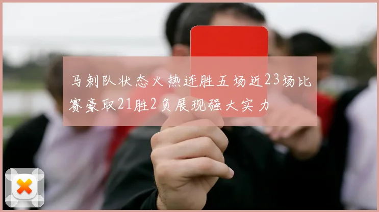 马刺队状态火热连胜五场近23场比赛豪取21胜2负展现强大实力